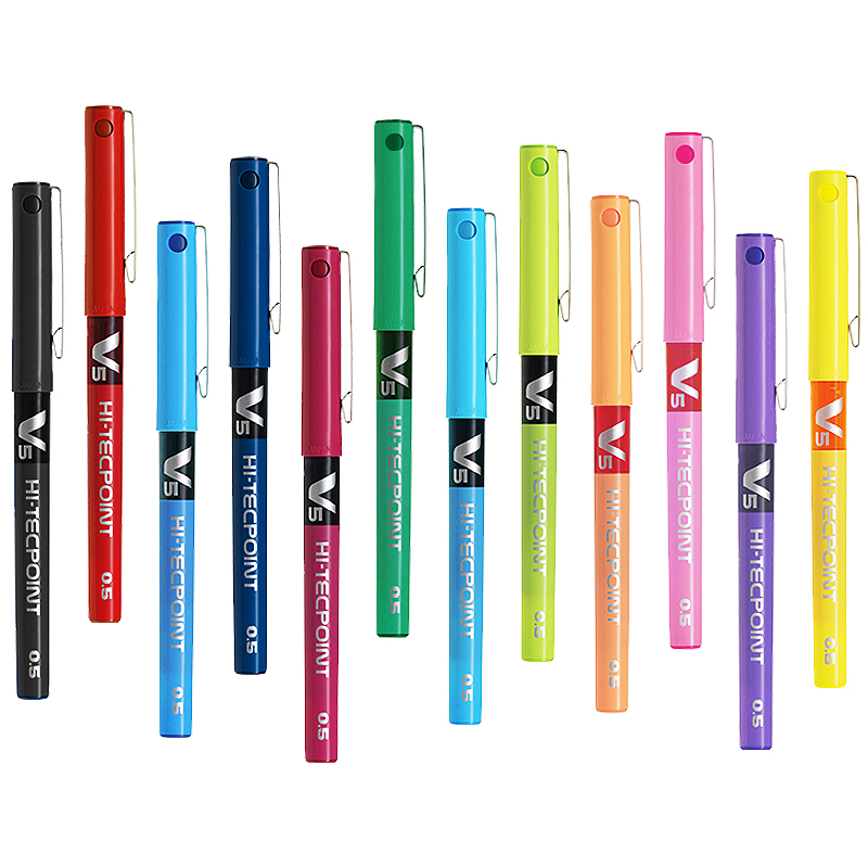 Pilot Pen V5 - Japonia PILOT BX-V5 0.5mm V7 0.7mm