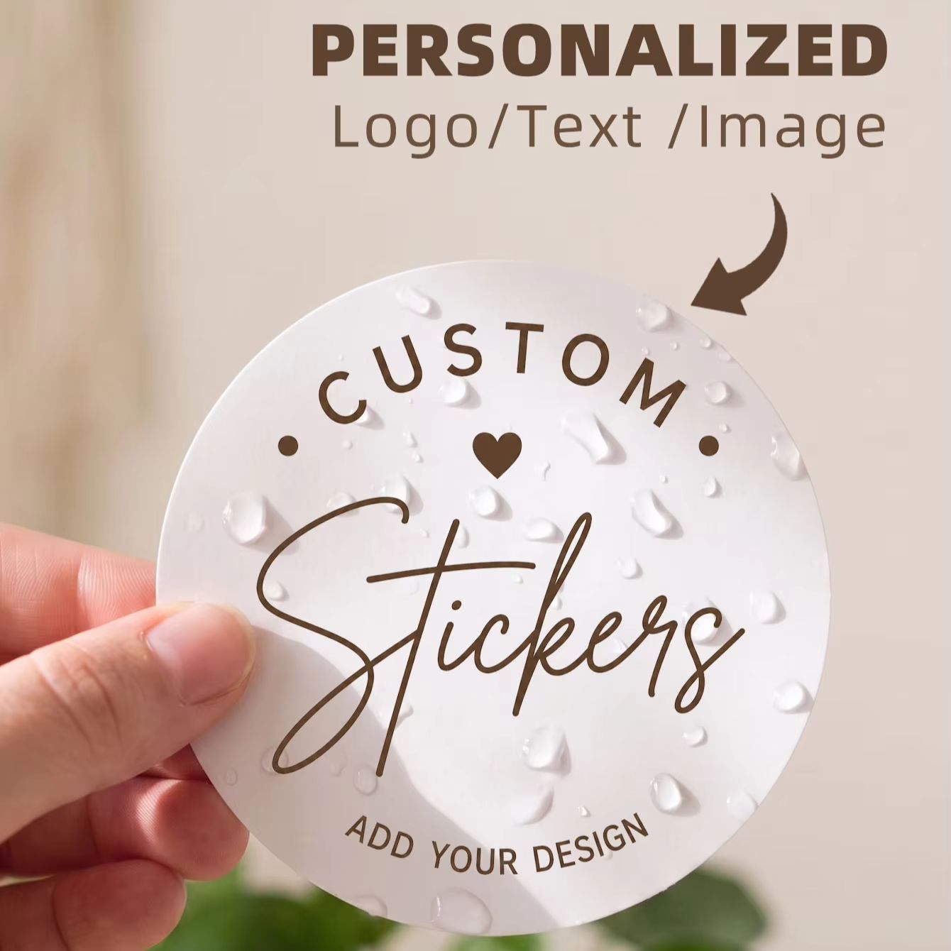 1/50/100 szt. Okrągłe, wodoodp – Label Sticker Round recenzja i cena