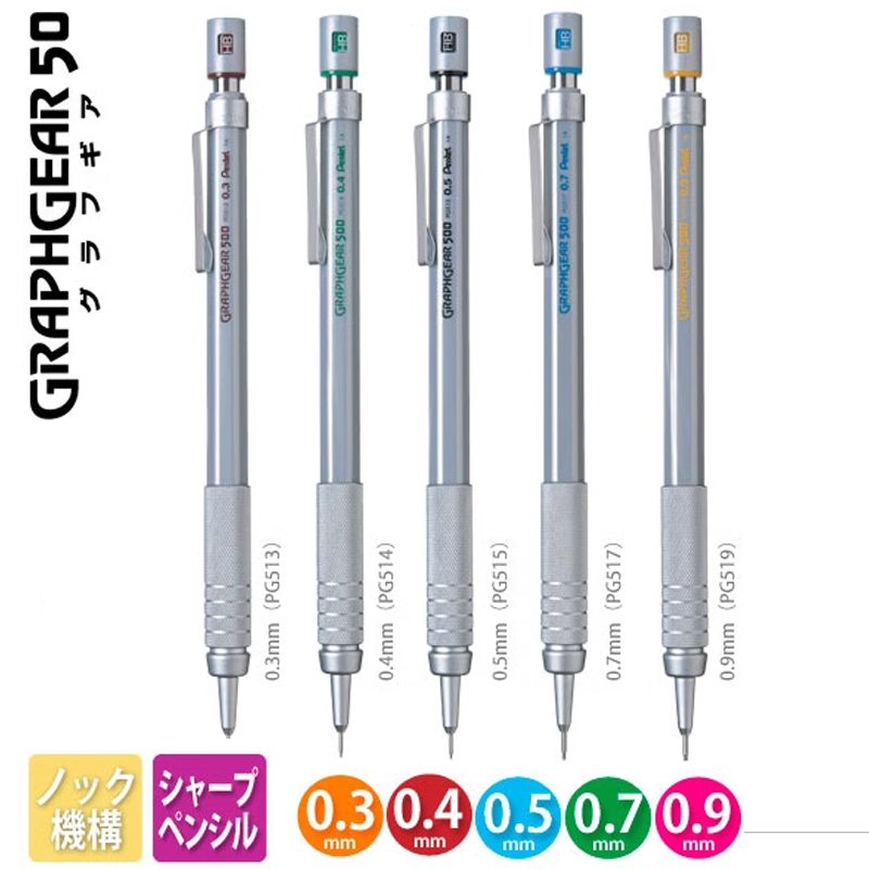 Pentel GraphGear 500 mechanicz – Pentel Pen Graphgear recenzja i cena