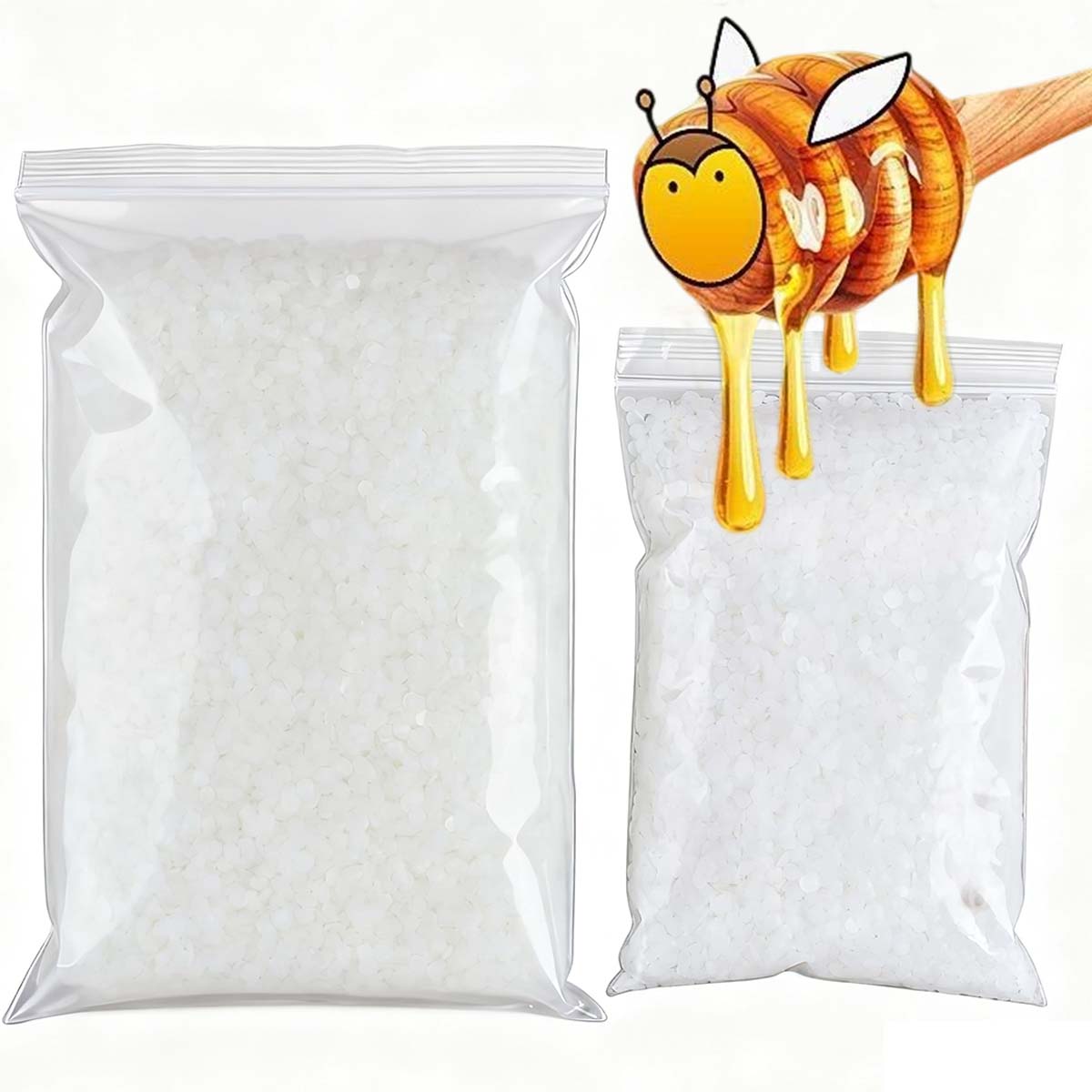 200g-1000g Biały Wosk Pszczeli – Candle Making Reno recenzja i cena