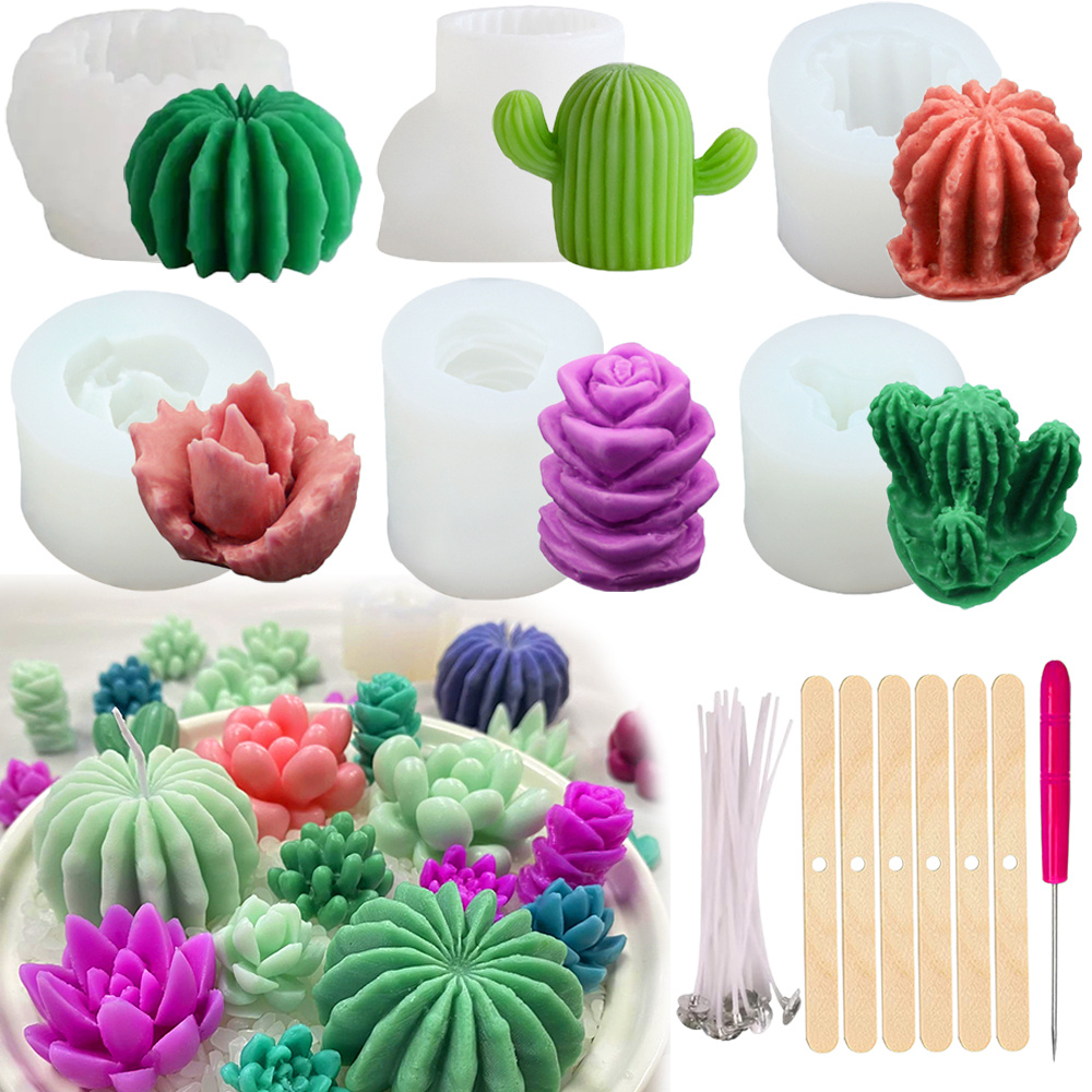 6 szt. Silikonowe Formy do Świ – Candle Making Reno recenzja i cena