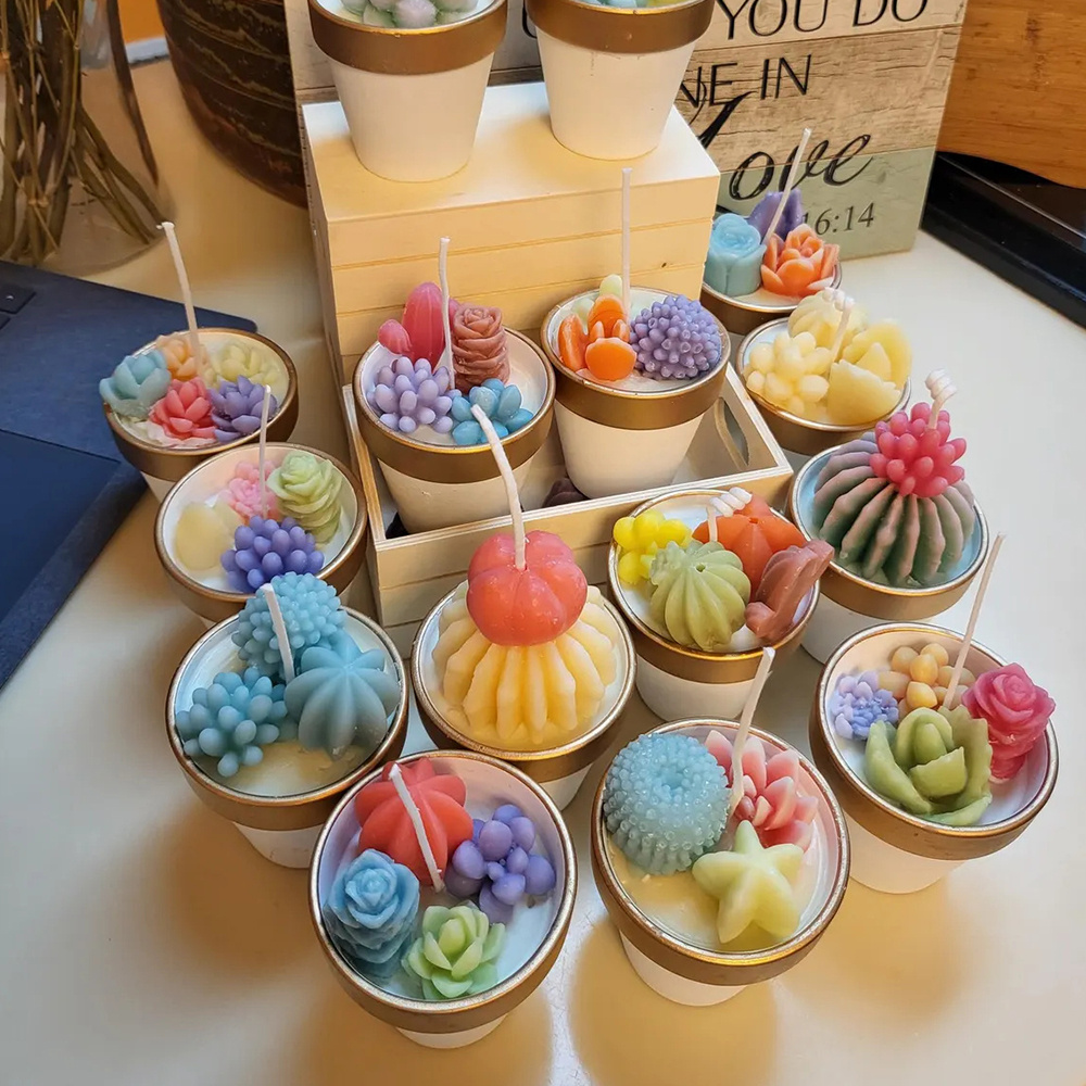 6 szt. Silikonowe Formy do Świ – Candle Making Reno recenzja i cena